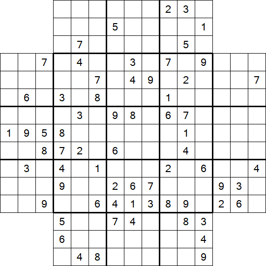 Flower Sudoku - Difficile