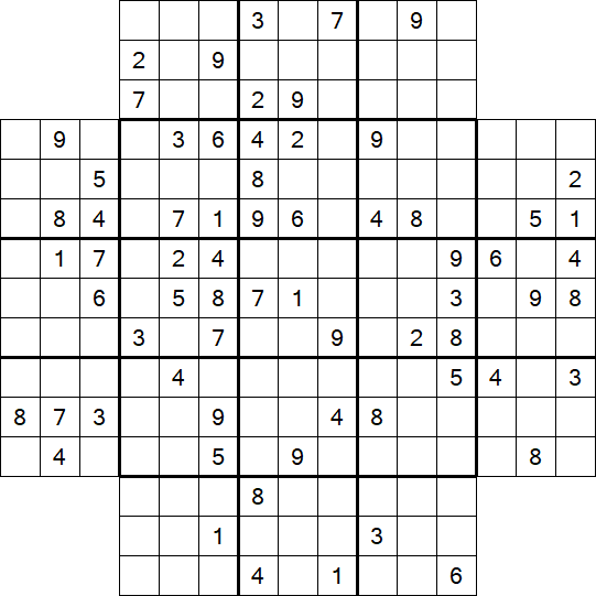 Flower Sudoku - Difficile