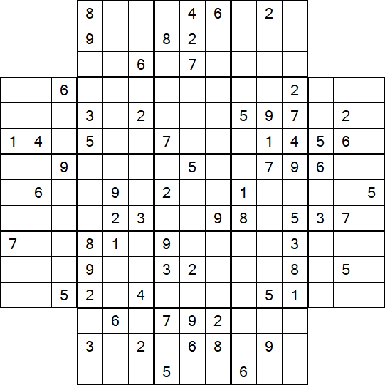 Flower Sudoku - Difficile