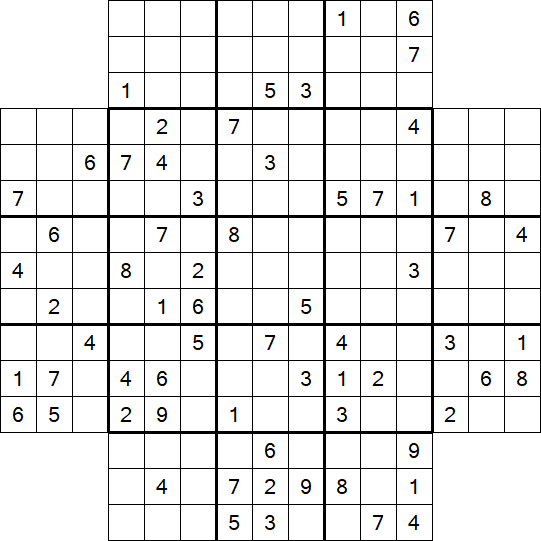 Flower Sudoku - Difficile