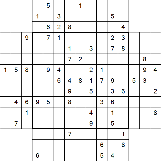 Flower Sudoku - Difficile