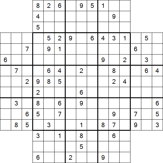 Flower Sudoku - Difficile