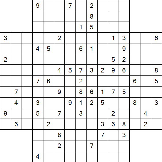 Flower Sudoku - Difficile