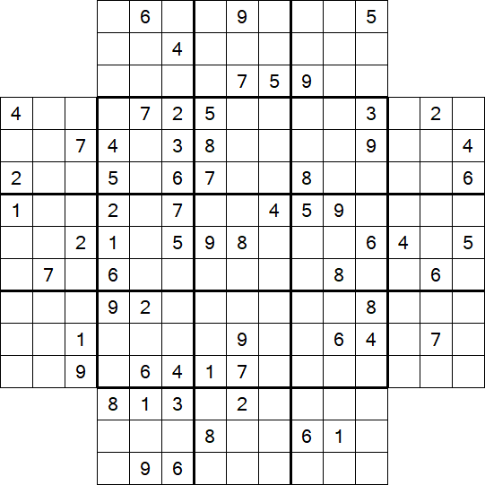 Flower Sudoku - Difficile