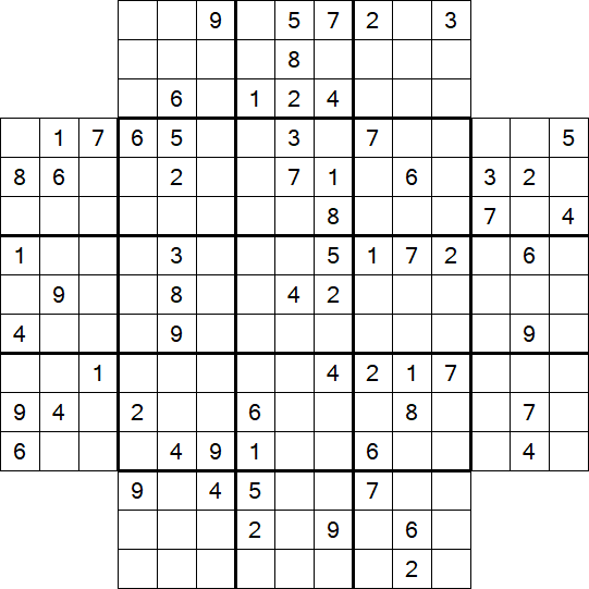 Flower Sudoku - Difícil