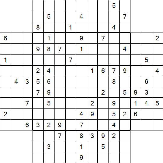 Flower Sudoku - Difícil