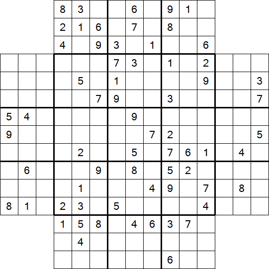 Flower Sudoku - Difícil