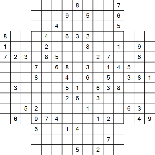 Flower Sudoku - Hard