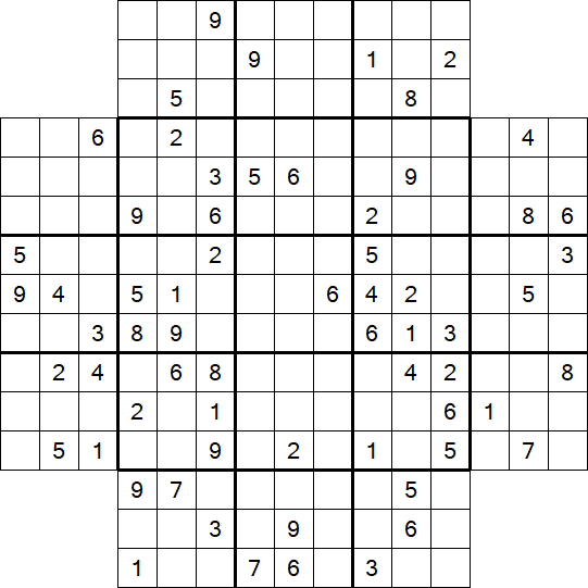 Flower Sudoku - Difficile
