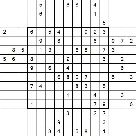 Flower Sudoku - Difficile