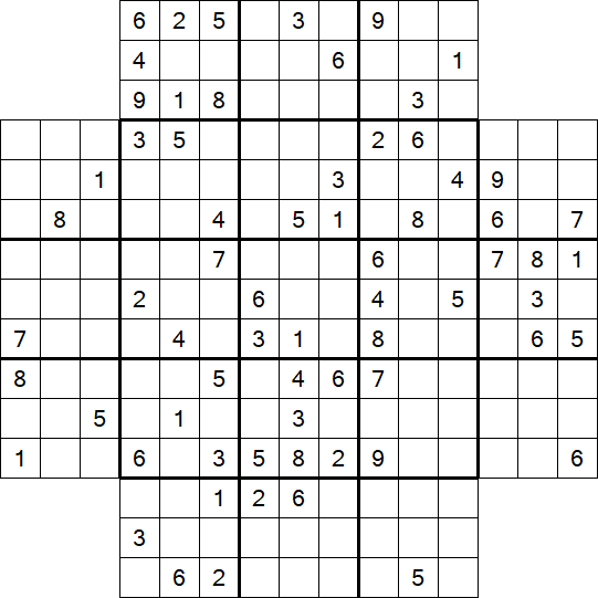 Flower Sudoku - Difficile