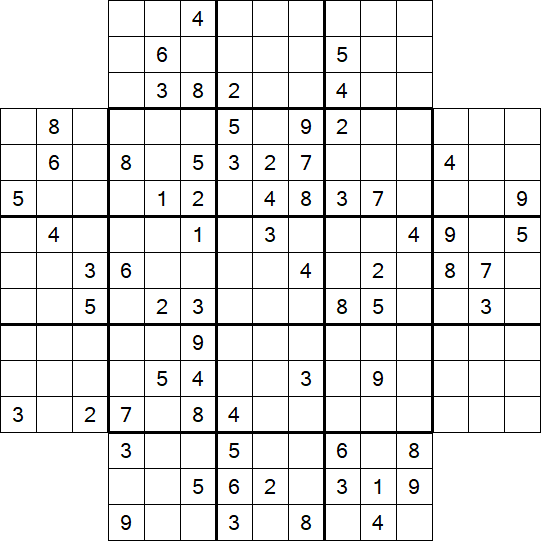 Flower Sudoku - Difícil
