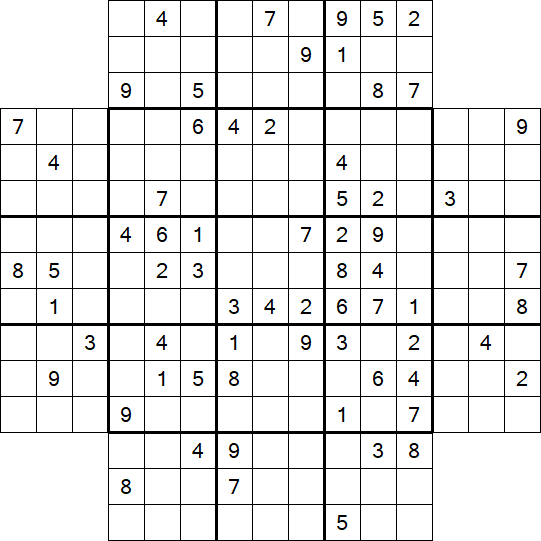 Flower Sudoku - Hard