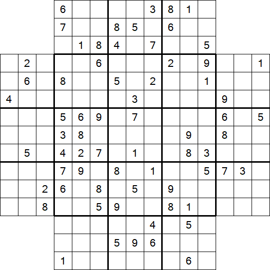 Flower Sudoku - Difícil