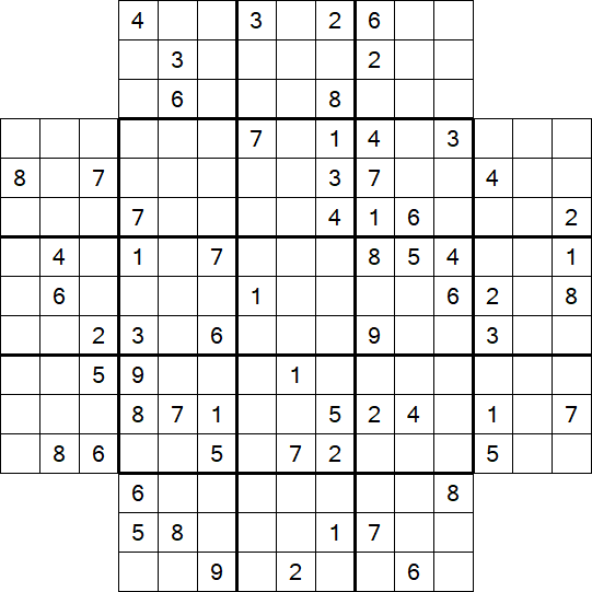 Flower Sudoku - Difícil