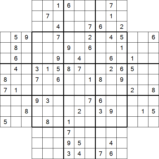 Flower Sudoku - Difícil