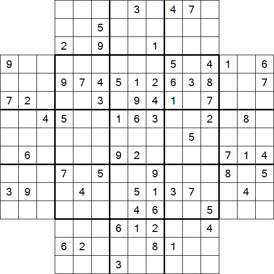 Flower Sudoku - Difícil