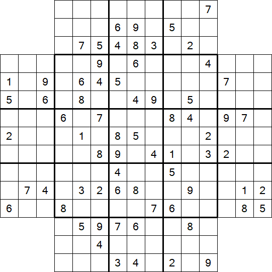 Flower Sudoku - Difícil