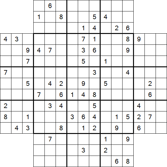 Flower Sudoku - Difícil