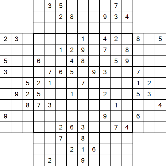 Flower Sudoku - Difícil