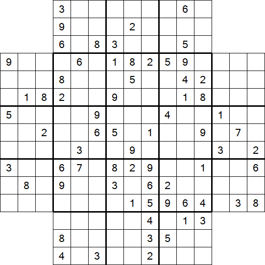 Flower Sudoku - Difícil