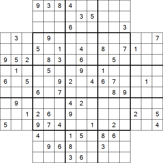 Flower Sudoku - Difícil