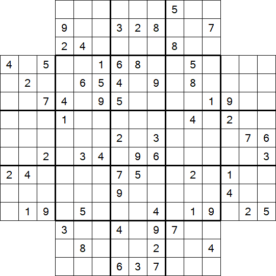 Flower Sudoku - Difícil