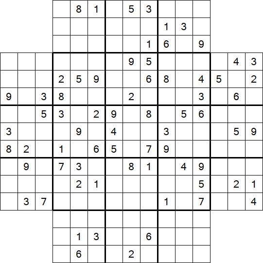 Flower Sudoku - Difícil