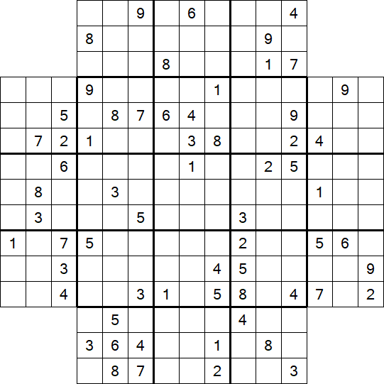 Flower Sudoku - Difícil