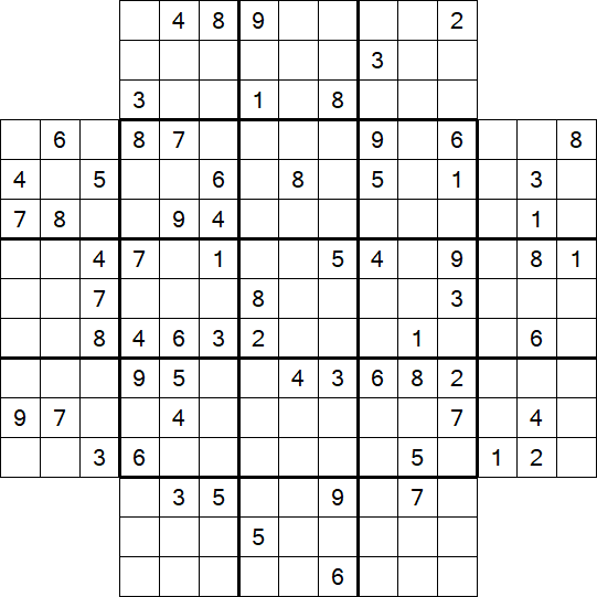 Flower Sudoku - Hard