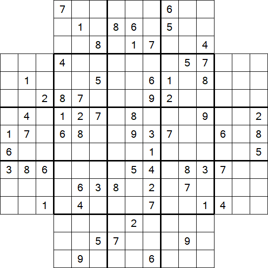 Flower Sudoku - Hard