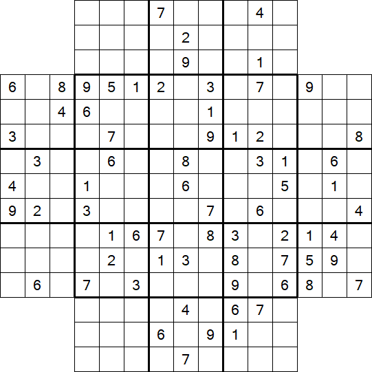 Flower Sudoku - Difícil