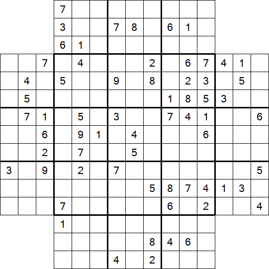 Flower Sudoku - Hard