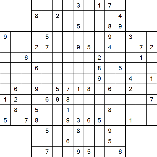 Flower Sudoku - Difícil