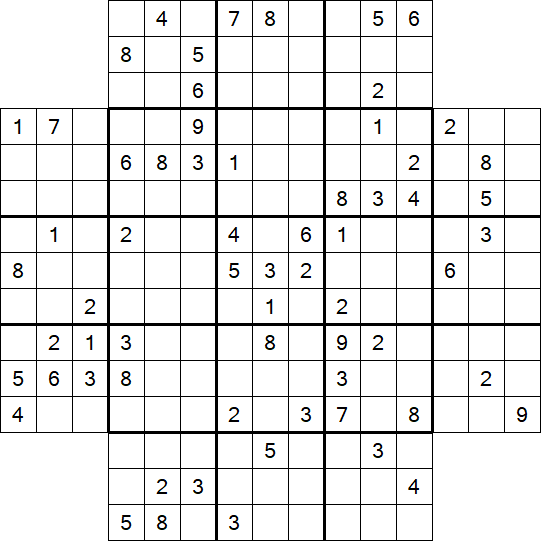 Flower Sudoku - Hard
