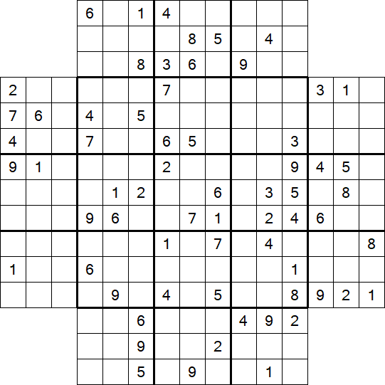 Flower Sudoku - Difícil