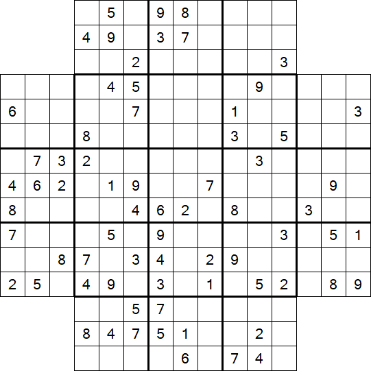 Flower Sudoku - Difícil