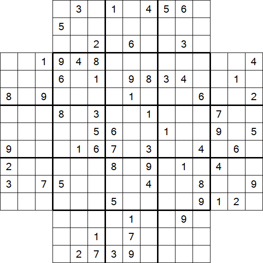 Flower Sudoku - Difícil