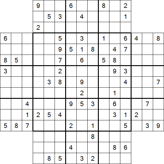 Flower Sudoku - Hard