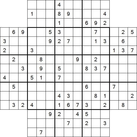 Flower Sudoku - Difícil