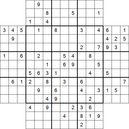 Flower Sudoku - Difficile