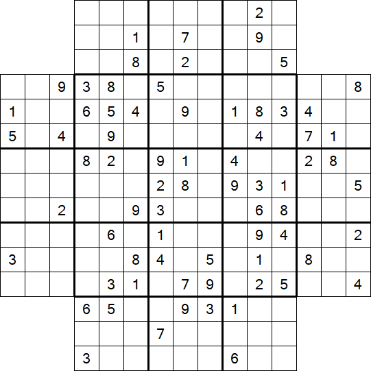 Flower Sudoku - Hard