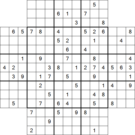 Flower Sudoku - Difficile