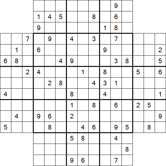 Flower Sudoku - Difficile