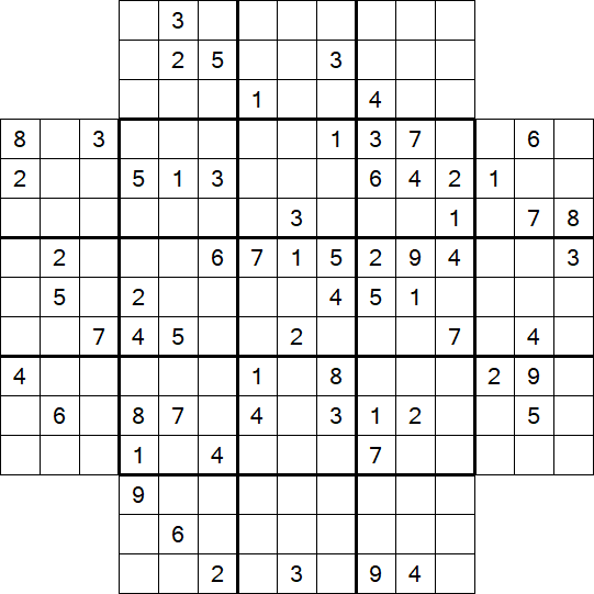 Flower Sudoku - Difficile