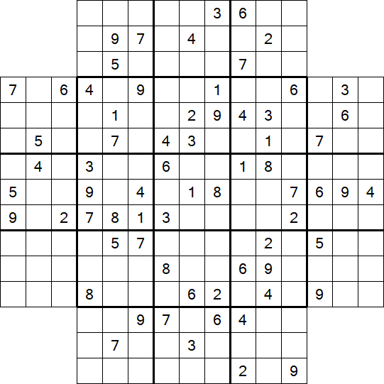 Flower Sudoku - Difficile