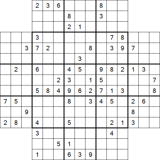 Flower Sudoku - Difficile
