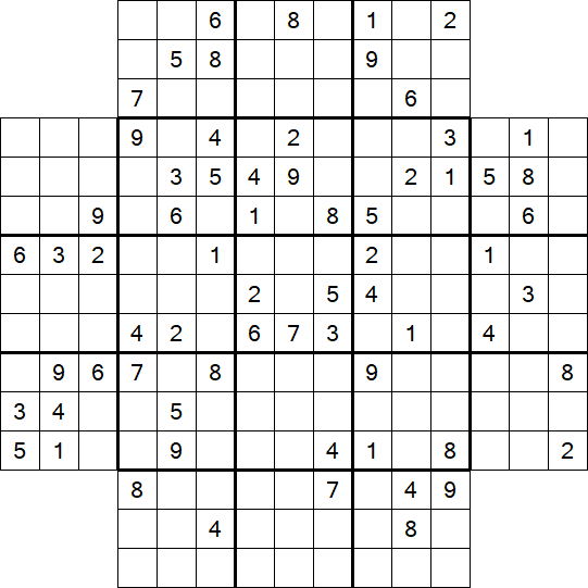 Flower Sudoku - Difficile