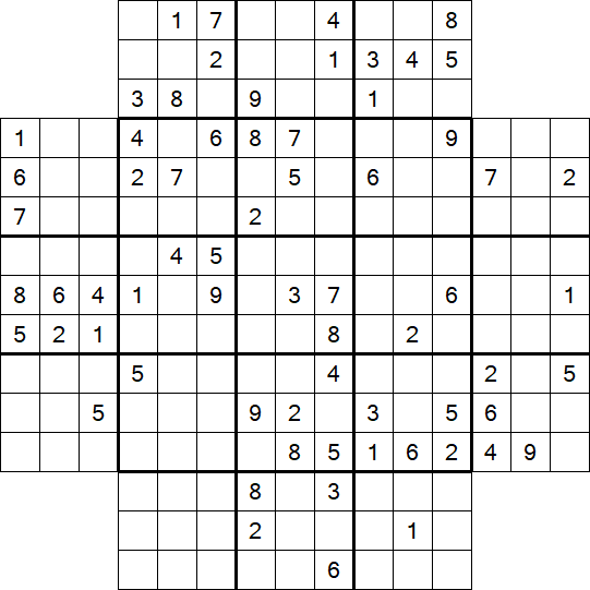 Flower Sudoku - Difficile