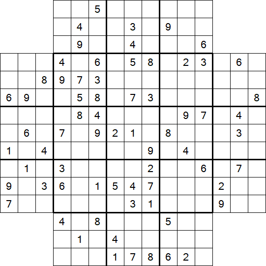 Flower Sudoku - Difficile